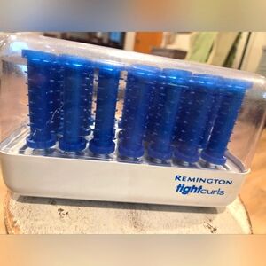 Remington Tight Curls Blue Hot Rollers H-21SP Wax Core Pageant Cheer NO CLIPS